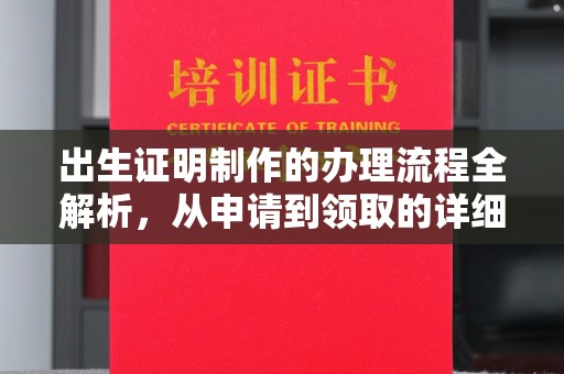 关岭出生证明制作的办理流程全解析，从申请到领取的详细指南