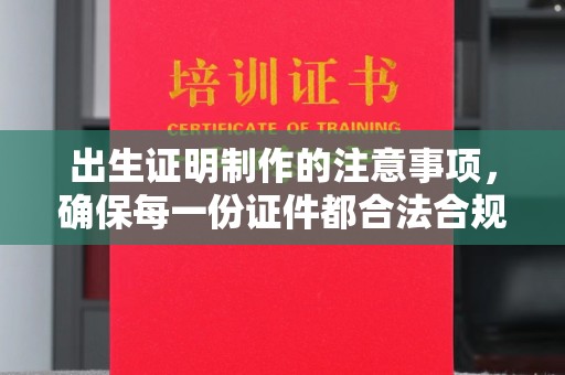关岭出生证明制作的注意事项，确保每一份证件都合法合规