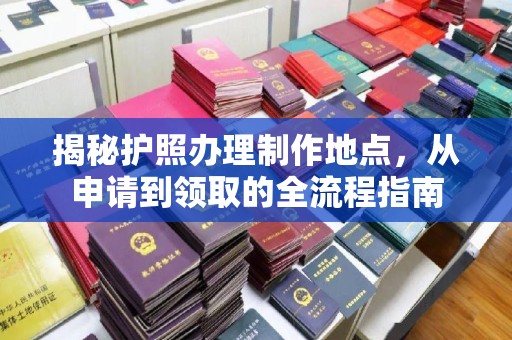 关岭揭秘护照办理制作地点，从申请到领取的全流程指南
