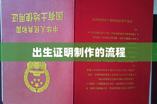 关岭出生证明制作的流程